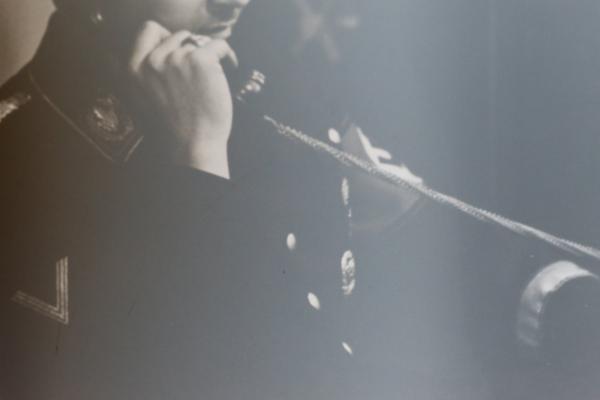 Negative - Portrait of the Reichsfuhrer SS and Chief of the German Police Heinrich Himmler